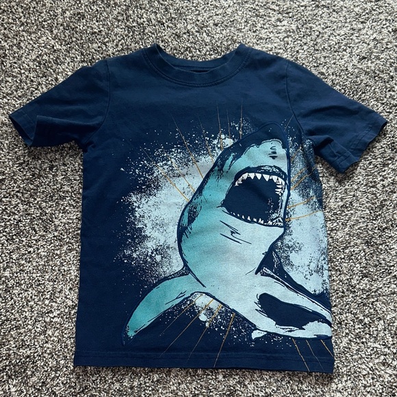Carter's Other - Carter's Navy Shark Splash Tee